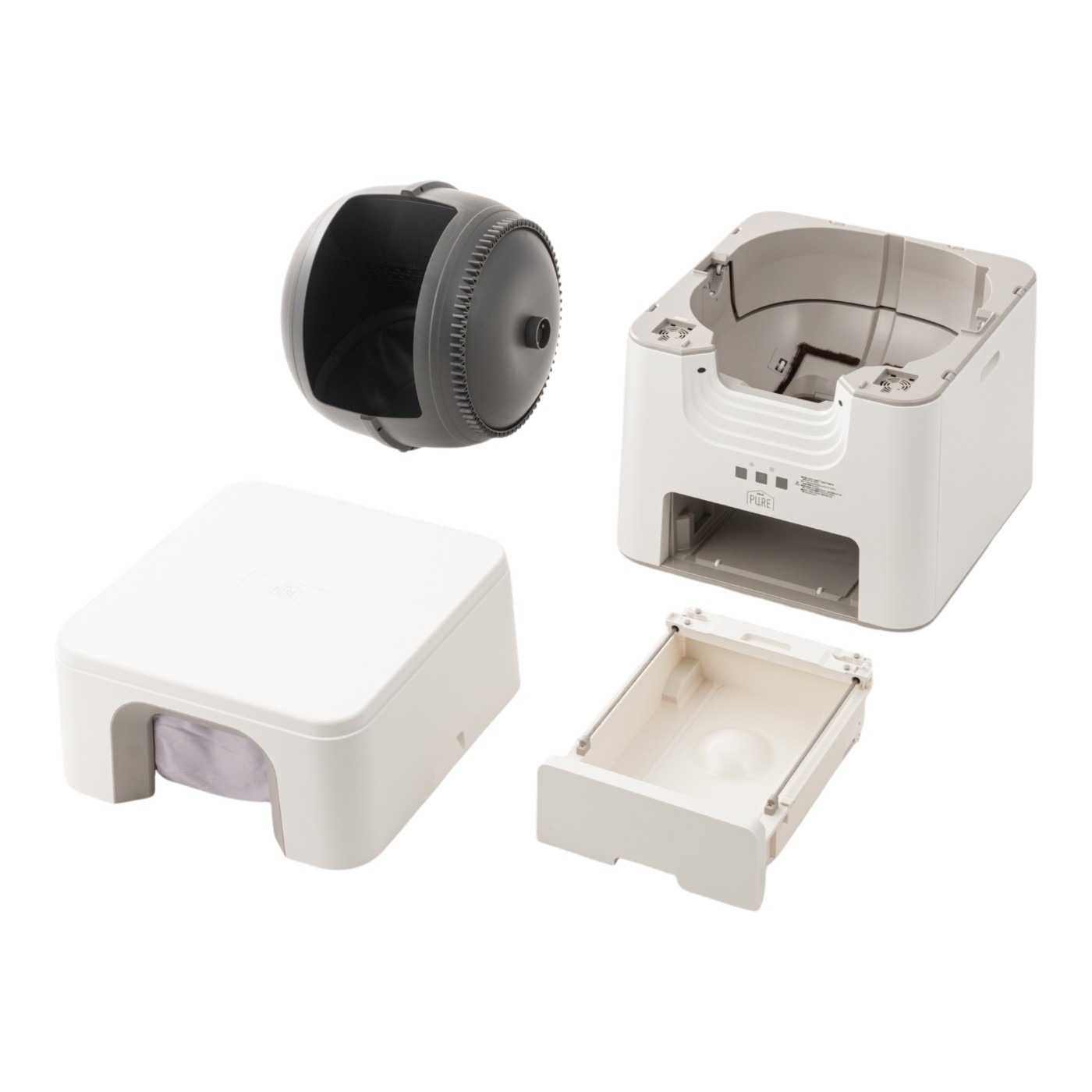 ジェックス PURE CAT AUTO TOILET PCAT01-WHを検証レビュー！猫用自動