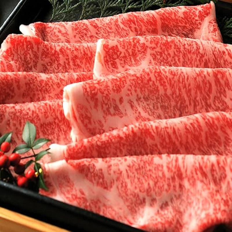 松阪牛 すき焼き 肉 ブリスケ 400g 1