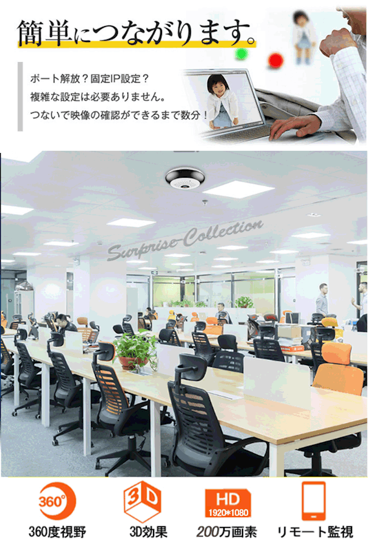 Wifiネットワークカメラ 2
