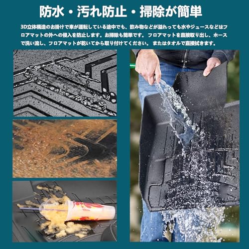 3Dフロアマット 3
