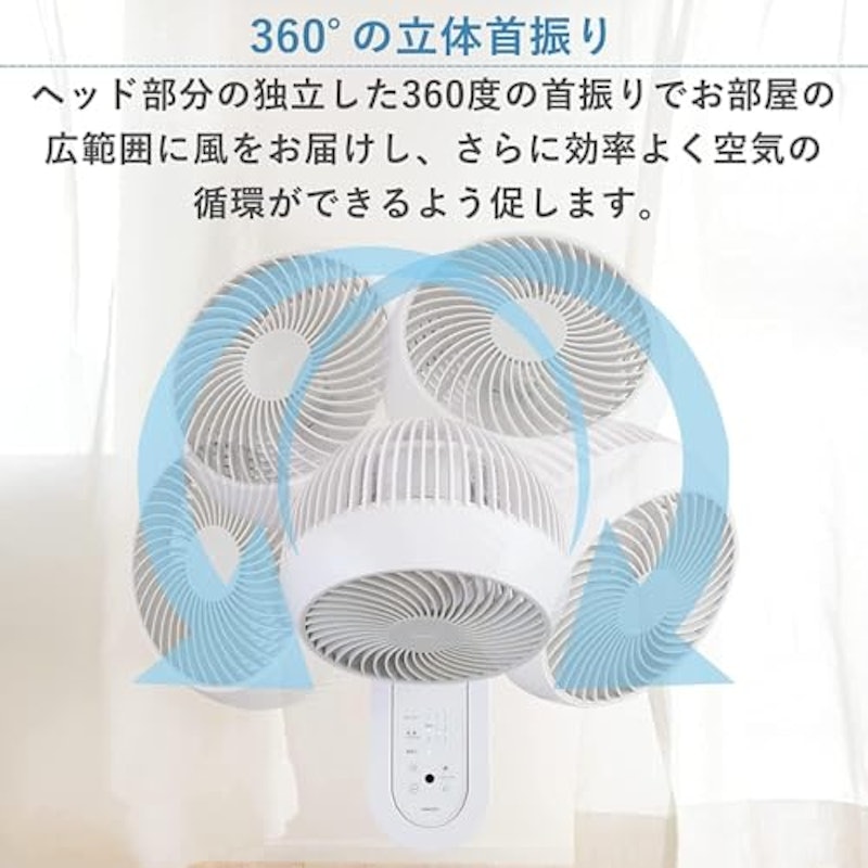 壁掛け式DCサーキュレーター 3