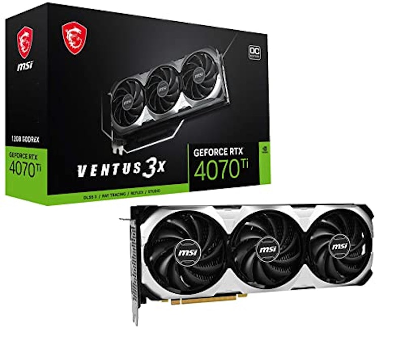 GeForce RTX 4070 Ti VENTUS 3X 12G OC 1