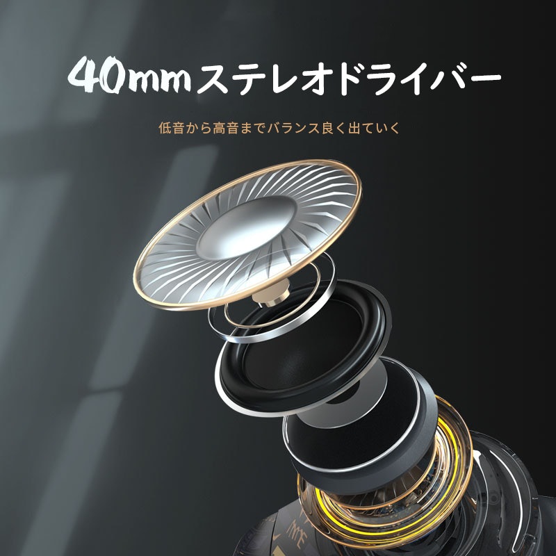 ワイヤレスヘッドホン 3