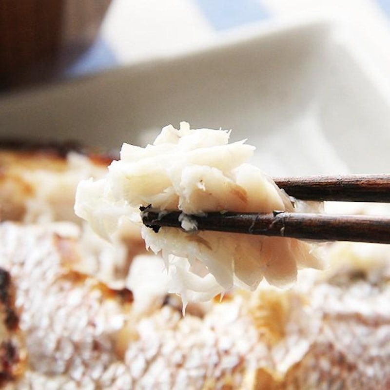 明石鯛の灰干し 1