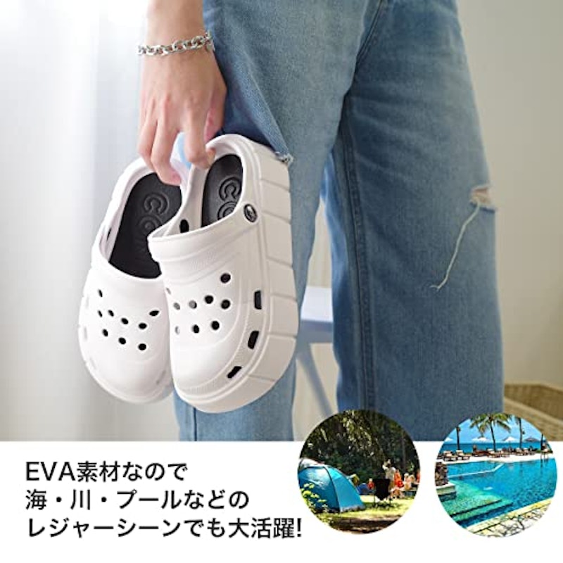 厚底ボリュームコンフォートサンダル 4