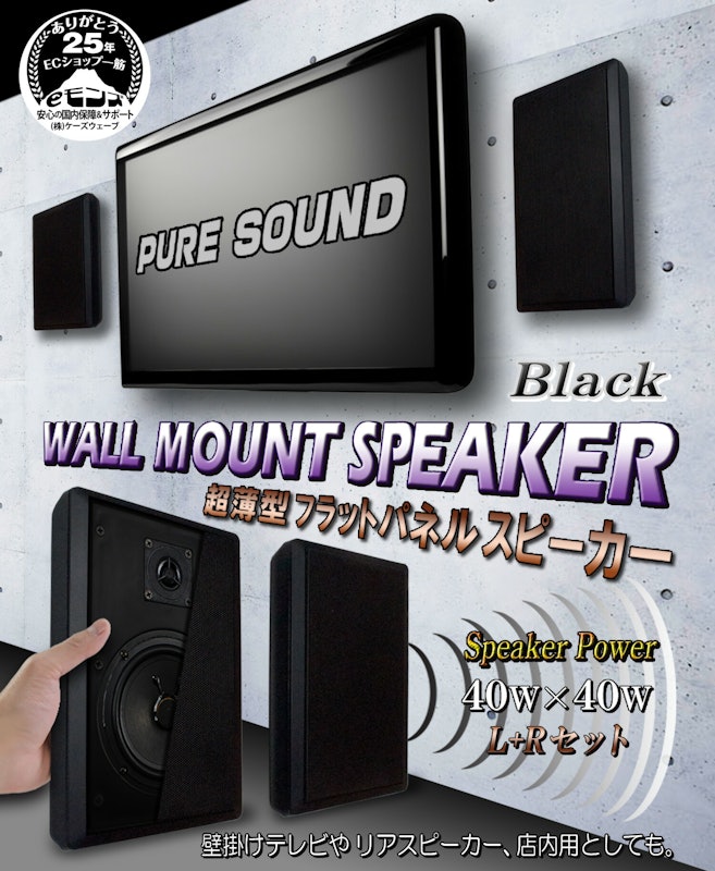 ウォールマウントスピーカー 2