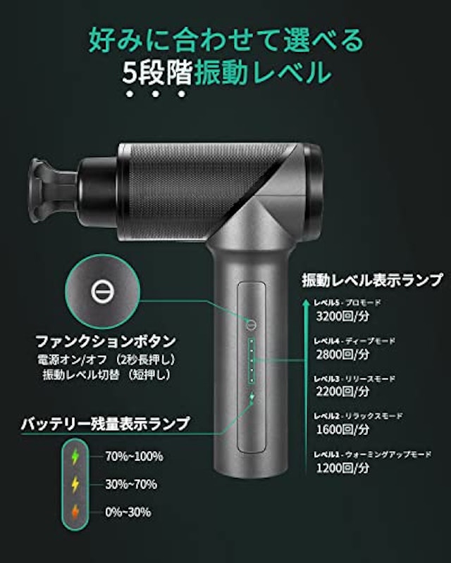 筋膜リリースガン 2