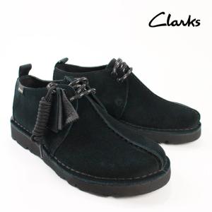 極美品【Clarks】ドライビングシューズ シボ加工 黒 28cm レザー 極美