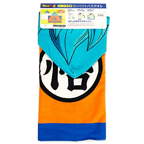 ドラゴンボール超 フード付きコンパクトバスタオル 1