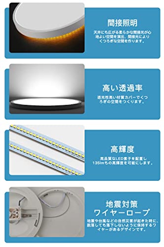 LEDシーリングライト 4