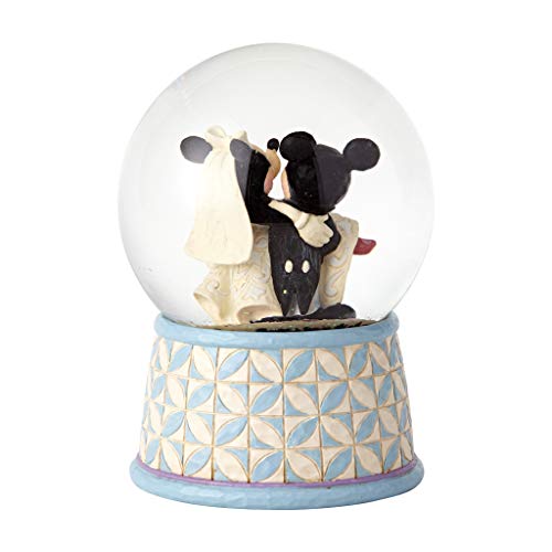 Disney Traditions ミッキー＆ミニー ウェディング スノードーム 3