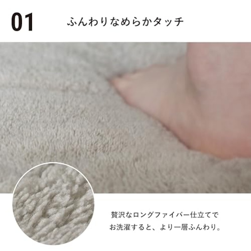 風のないドライヤー バスマット 5