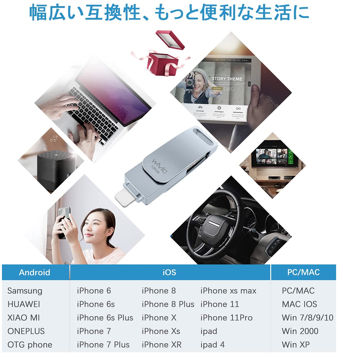 21年 Iphone対応usbメモリのおすすめ人気ランキング9選 Mybest