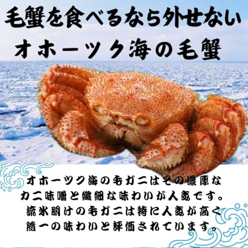 特大 ボイル 毛蟹 5