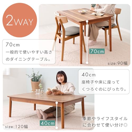 ダイニングこたつ 3