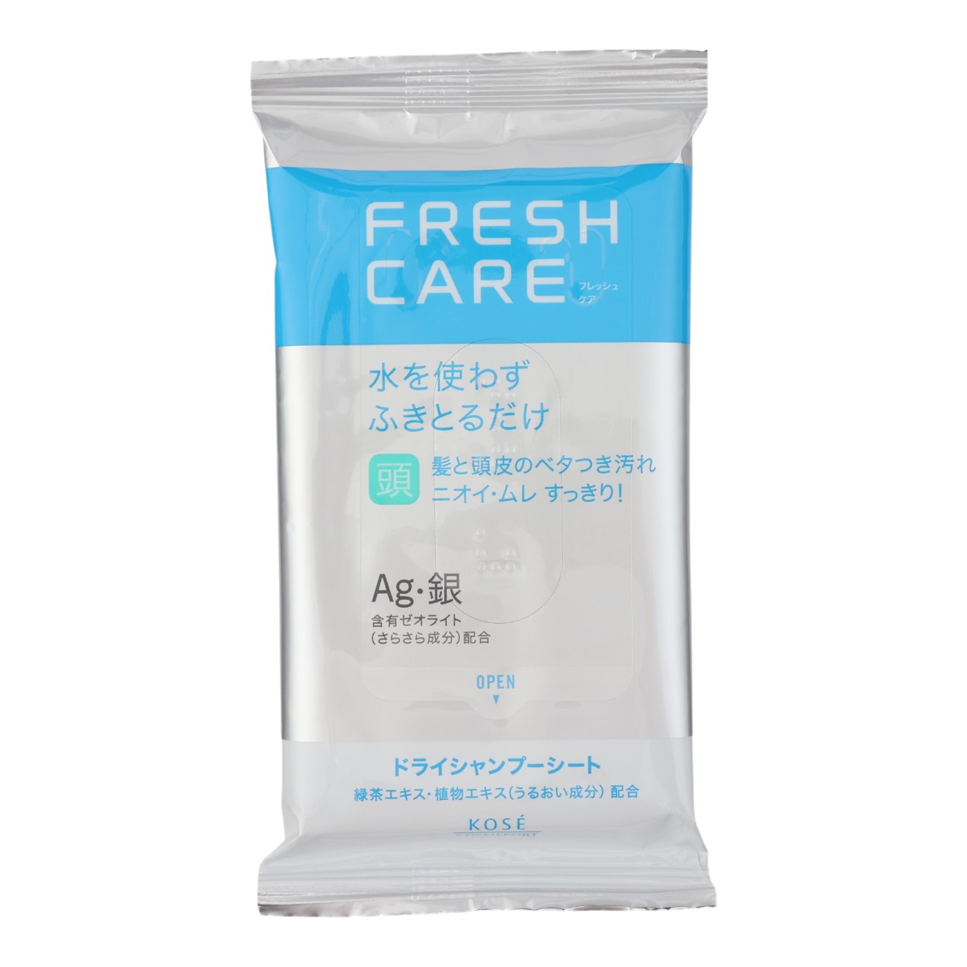 ドライシャンプーシート 1