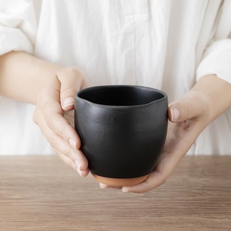 ハレとケ 美濃焼 赤土3ぺこカップ 10