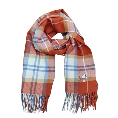 G.G MADE IN TOKYO 赤チェック マフラー volume fringe check muffler/ボリュームフリンジチェック