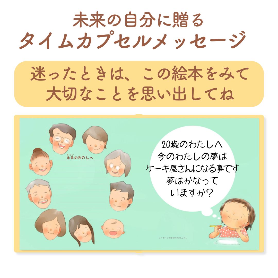 名入れ絵本 きみの未来 6