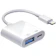 Hovvaa iPhone Lightning USBカメラアダプタ 2in1 1