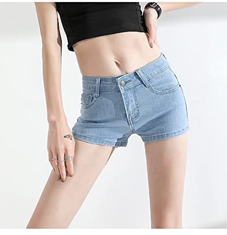 レディース デニムショートパンツ