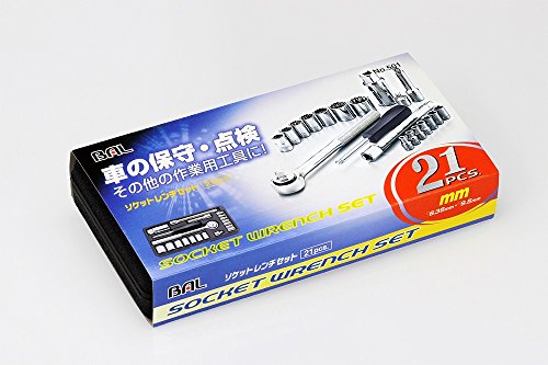 ソケットレンチセット21PCS． 3