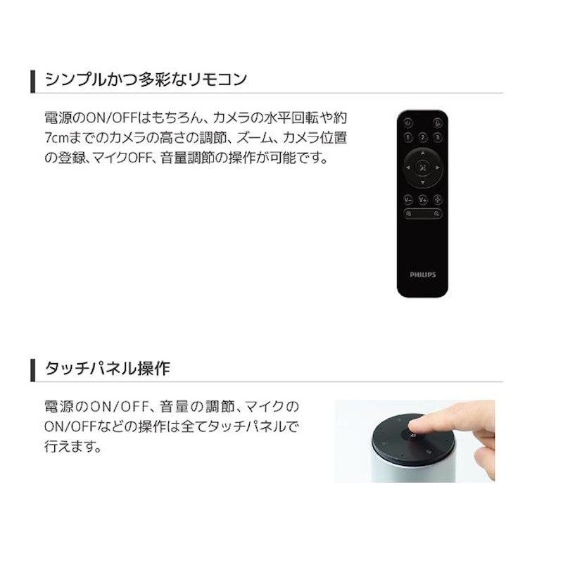 スマートミーティングカメラ&スピーカー 7