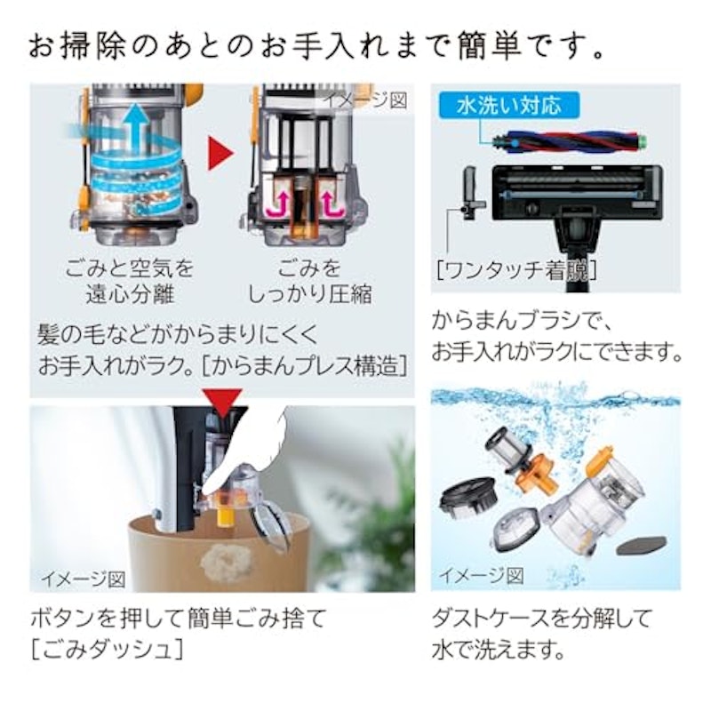 コードレス スティッククリーナー 6