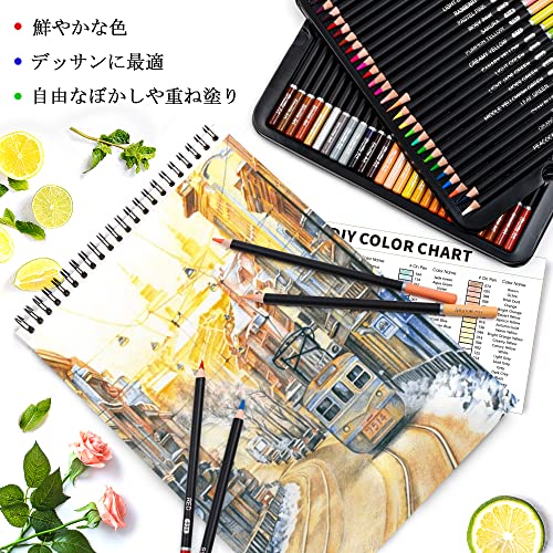 プロフェッショナル色鉛筆 80色セット 3
