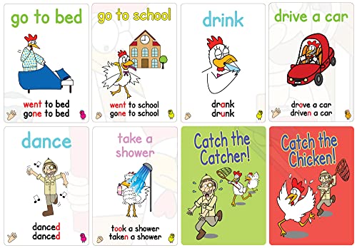 English Card Game VERBS Easy ／ Medium Level 3 2