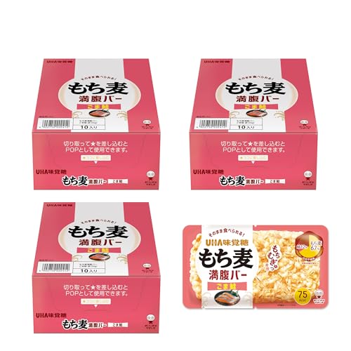 もち麦満腹バー ごま鮭 1