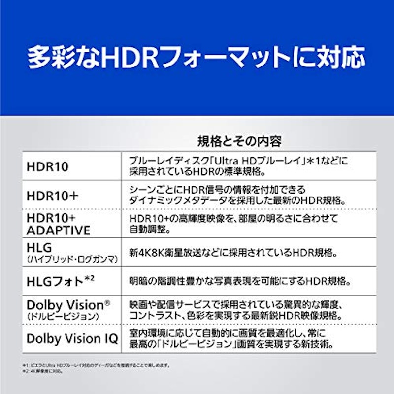 49V型4K液晶テレビ 8