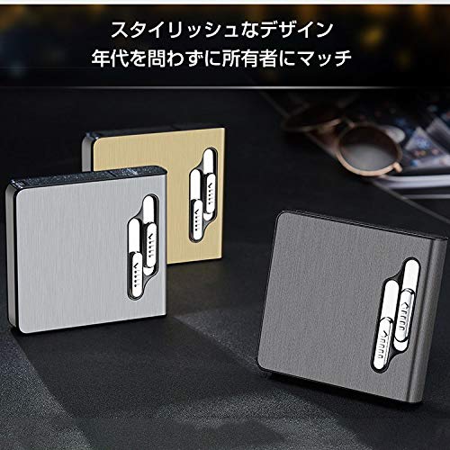シガレットケース 電子ライター機能付き 3