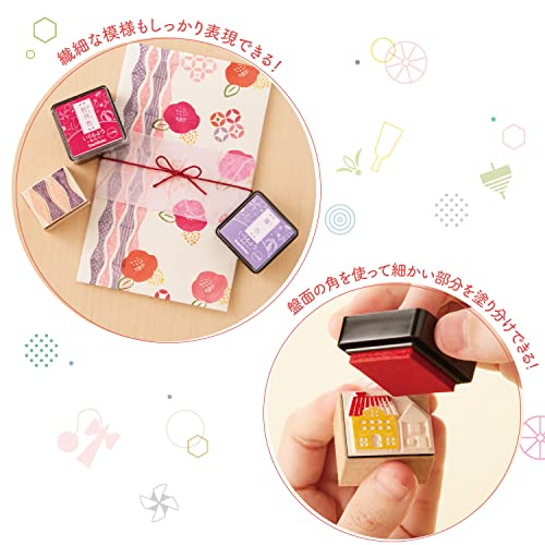 スタンプパッド いろもよう わらべ 3