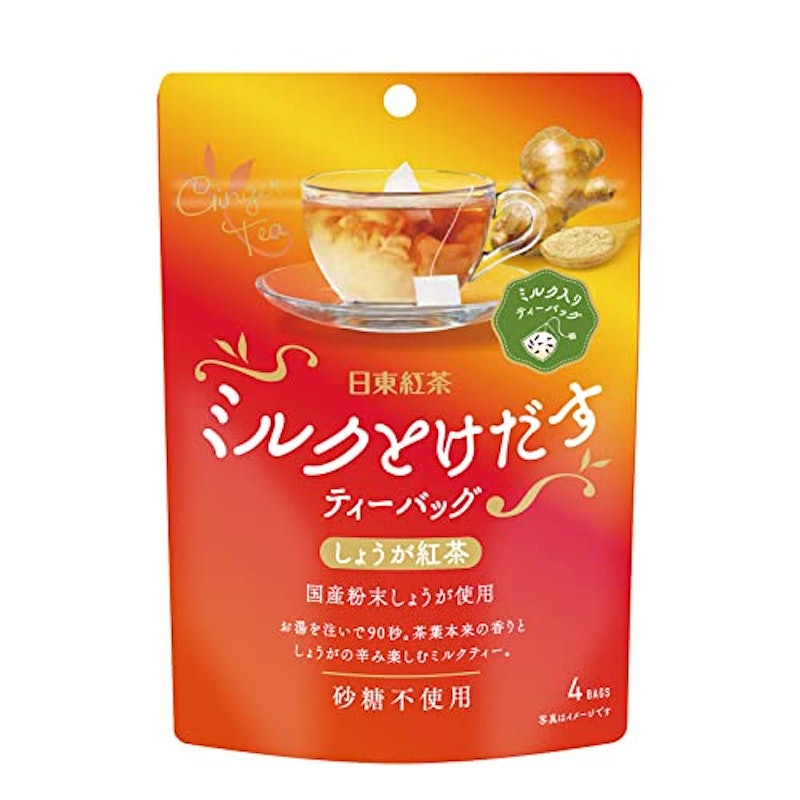 ミルクとけだすティーバッグ しょうが紅茶 1