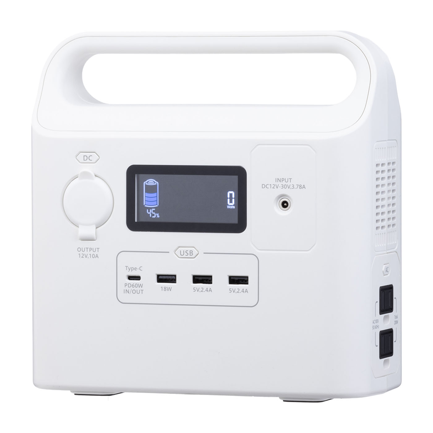 軽量小型ポータブル電源 1
