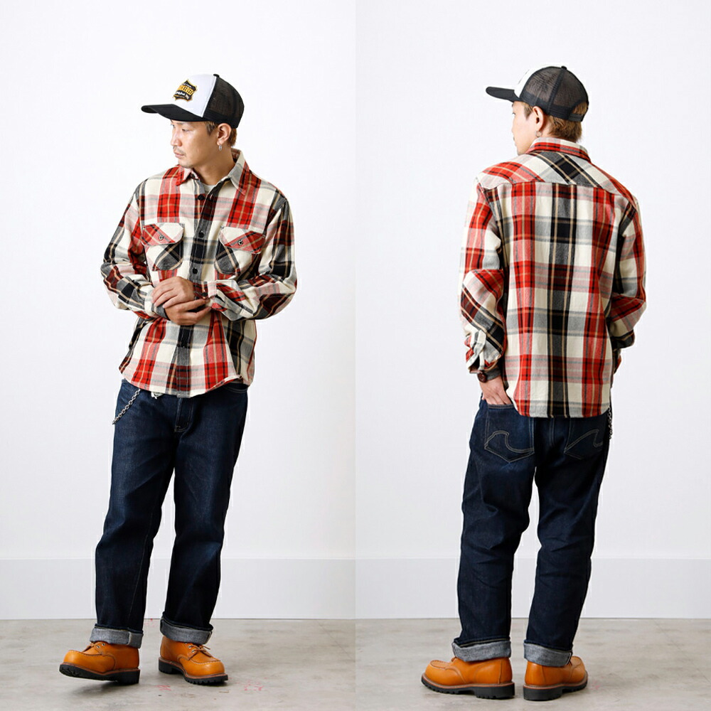 Seaman’s HEAVY NEL SHIRT 2