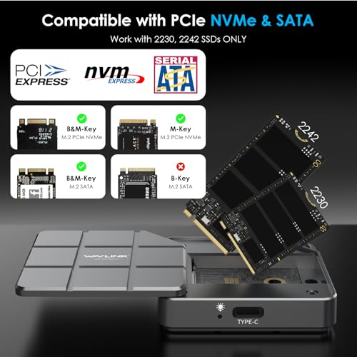 M.2 NVME SATA SSDエンクロージャ 2