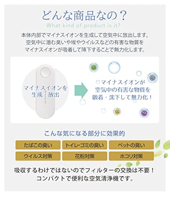 ミニ空気清浄機 2