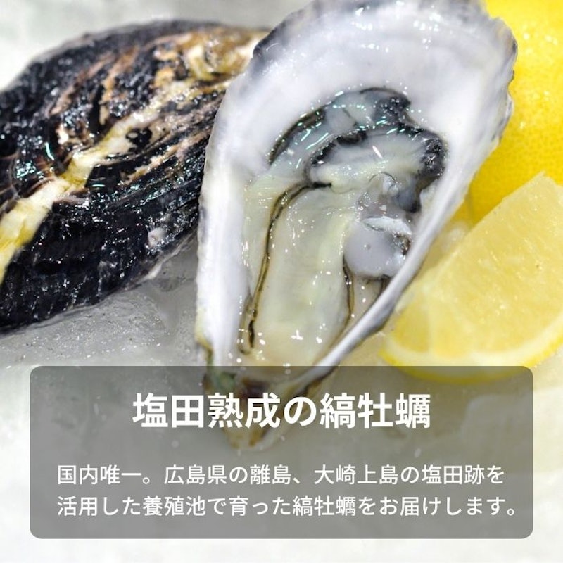 塩田熟成縞牡蠣 クレールストライプオイスター 2