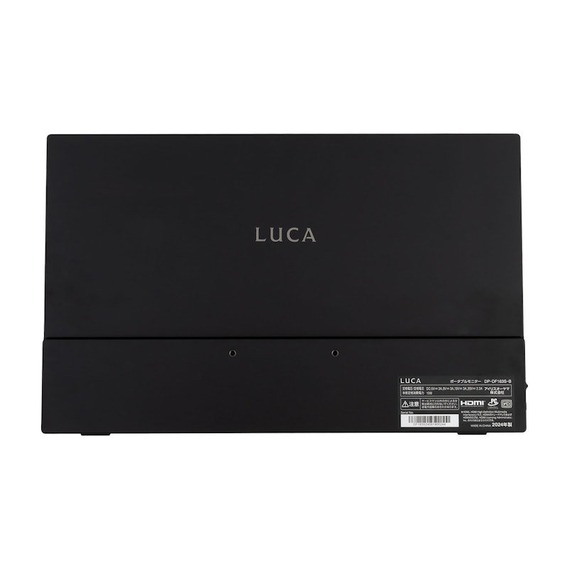 【美品】アイリスオーヤマ LUCA ポータブルモニター DP-BF162S-B アイリスオーヤマ LUCA ポータブルモニター DP-DF163S-Bを検証