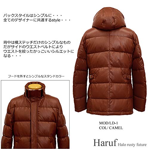 本革レザーダウンジャケット 6