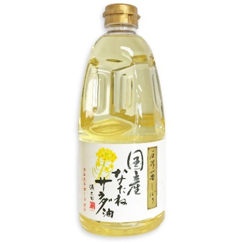 カネゲン 圧搾一番しぼり国産なたね油 1