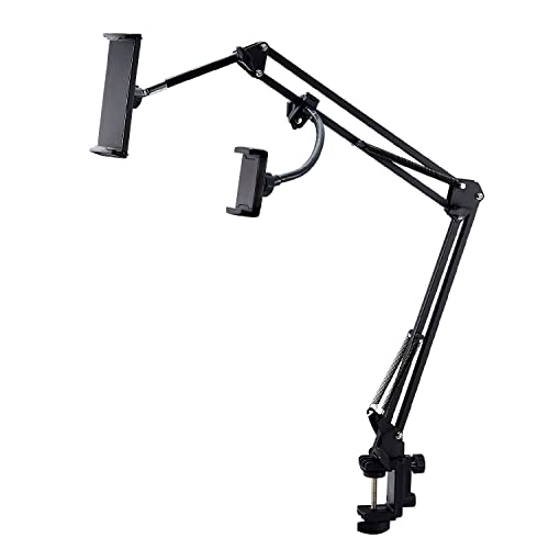 スマートフォン・タブレット用ダブルフレキシブルアームスタンド 1