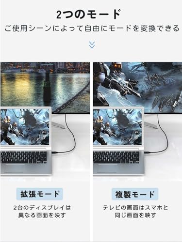 USB C HDMI ケーブル 6