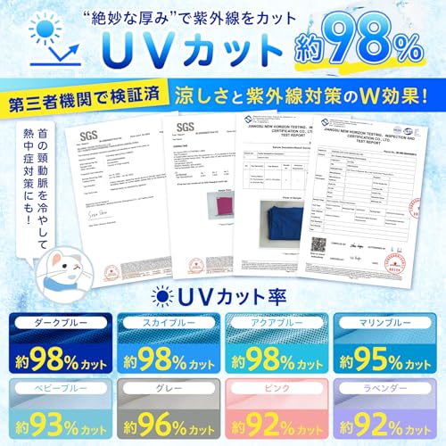 ふりふり冷感タオル君 6