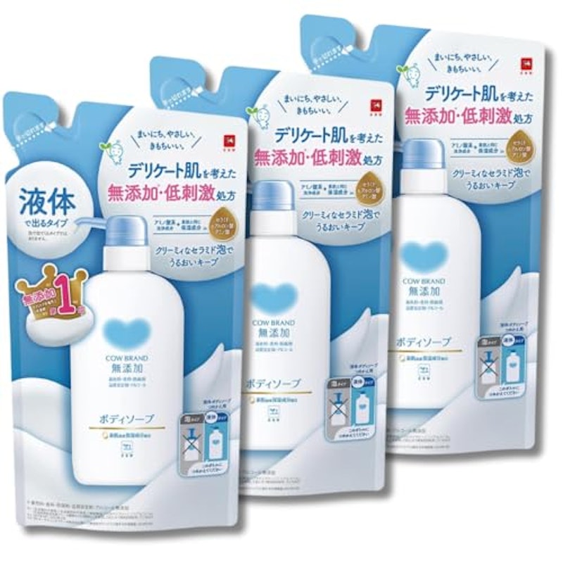 カウブランドボディソープ 詰替用3個セット 1