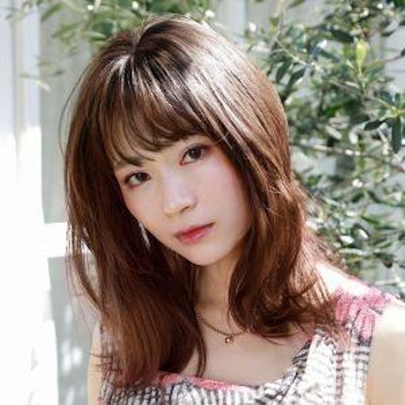 つむじ付き前髪ウィッグ 1