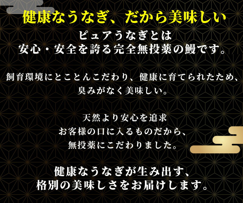 ピュアうなぎ 鰻蒲焼き 3