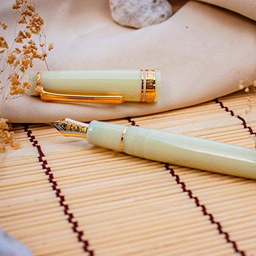 美品‼️SAILOR 創業記念高級万年筆 14K大型ペン金ラメ入りワインレッド